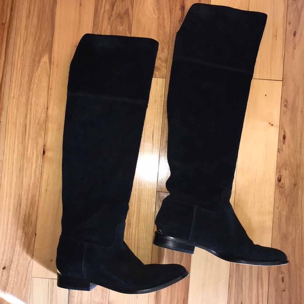 Michael Kors Knee High Suede Boots